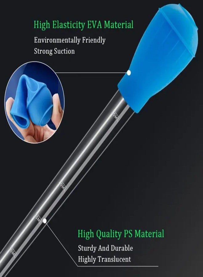 VAYINATO® 30ml (Blue) Transparent Aquarium Manual Water Changer, Dropper, Waste Remover and Gravel Cleaning Straw | Aquarium Clean Pipette Dropper by Petzlifeworld - Image 2